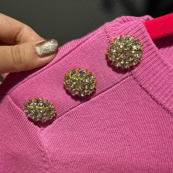 Lilly Pulitzer Morgen Sweater - Lilac Rose - Picture 4 of 5